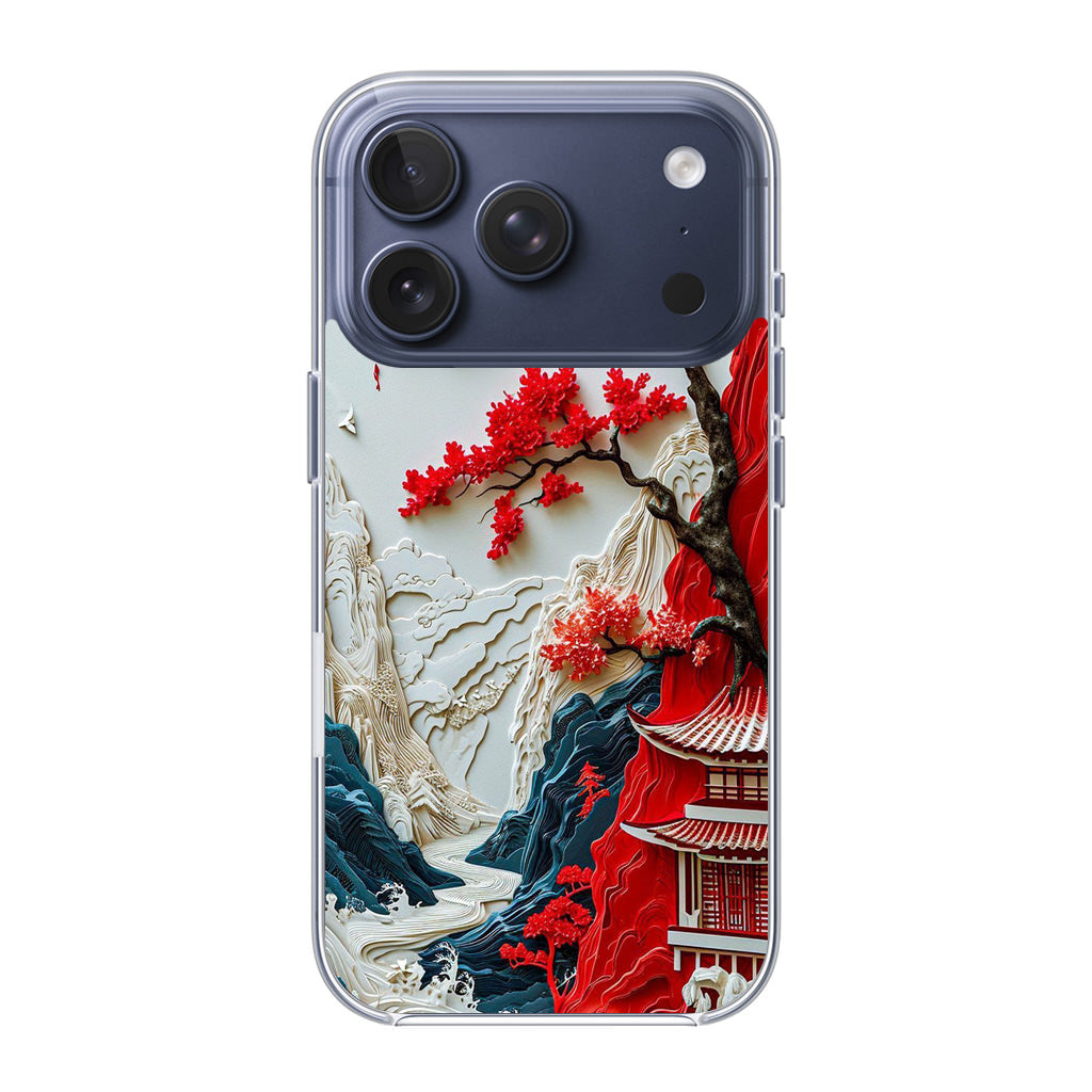 Whispers of the Crimson Zen iPhone 17 Pro / 17 Pro Max Case