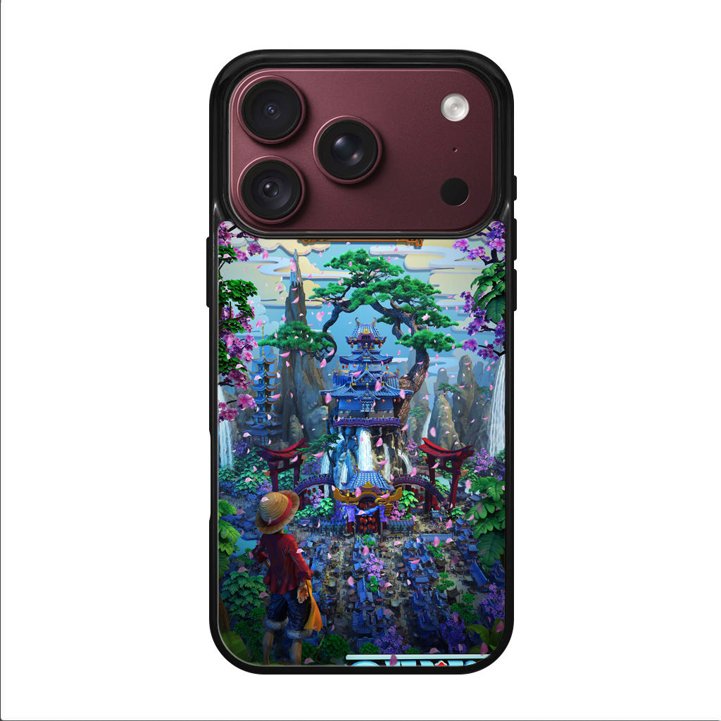 Flower Capital of Wano One Piece iPhone 18 Pro / 18 Pro Max Case