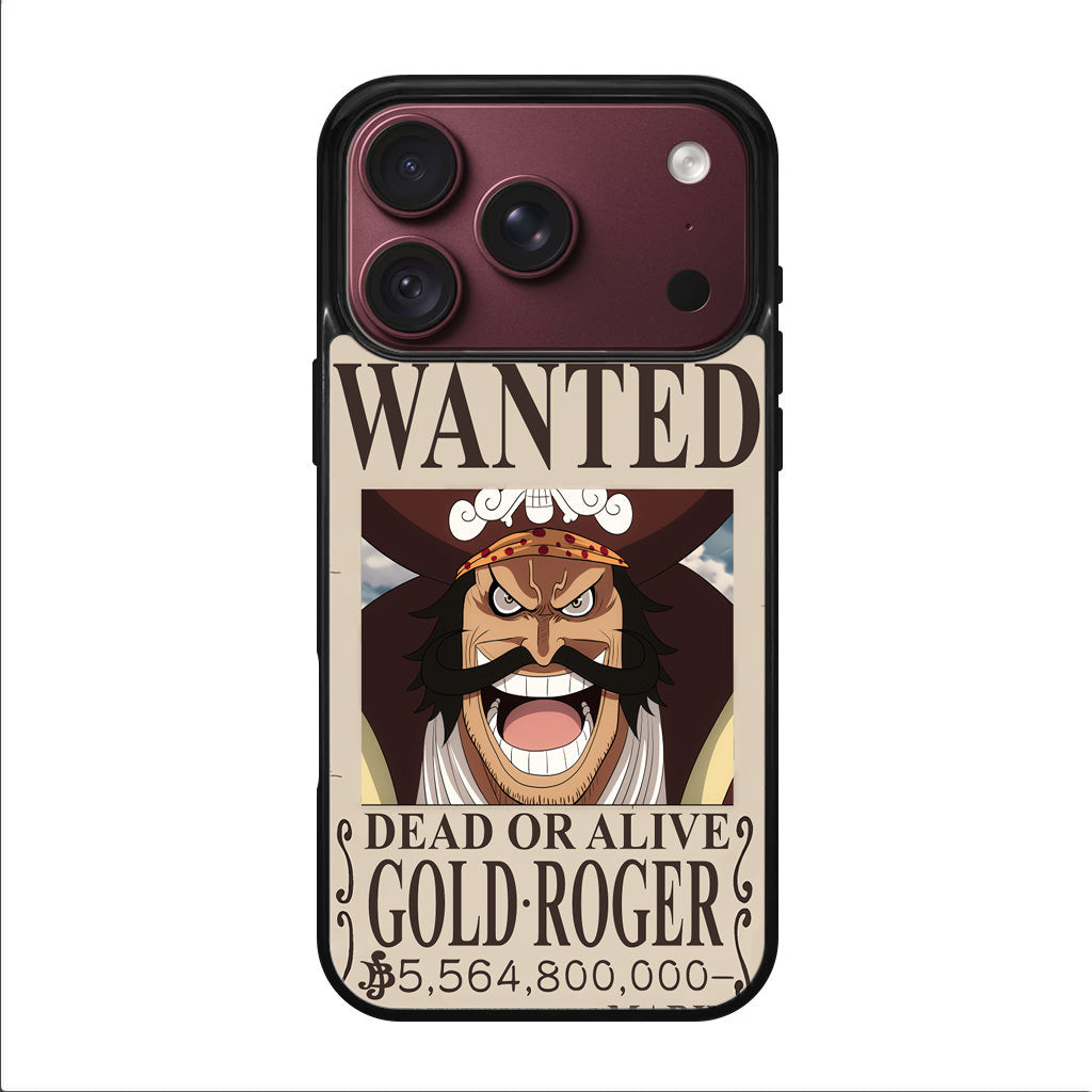 Gold Roger Bounty iPhone 18 Pro / 18 Pro Max Case