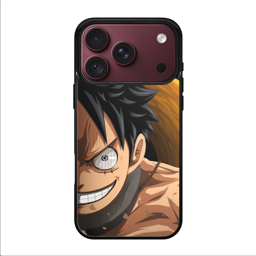 Luffy Half Smile iPhone 18 Pro / 18 Pro Max Case
