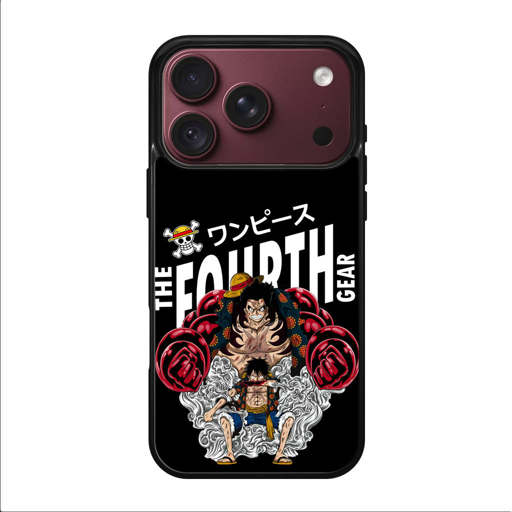Luffy The Fourth Gear Black iPhone 18 Pro / 18 Pro Max Case