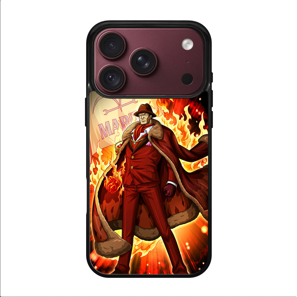 Marine Admiral Sakazuki iPhone 18 Pro / 18 Pro Max Case