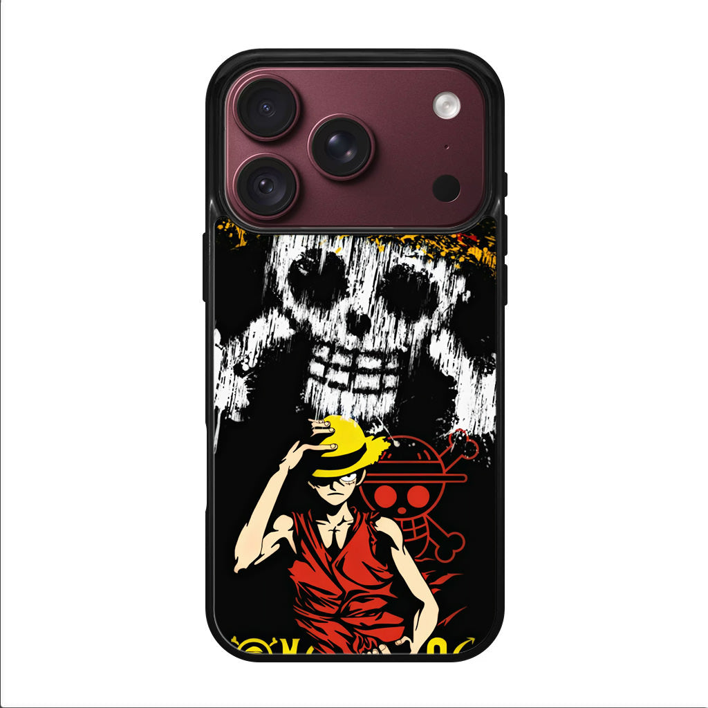 Monkey D Luffy Paint Art iPhone 18 Pro / 18 Pro Max Case