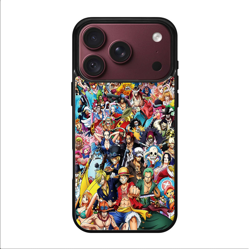 One Piece Characters In New World iPhone 18 Pro / 18 Pro Max Case