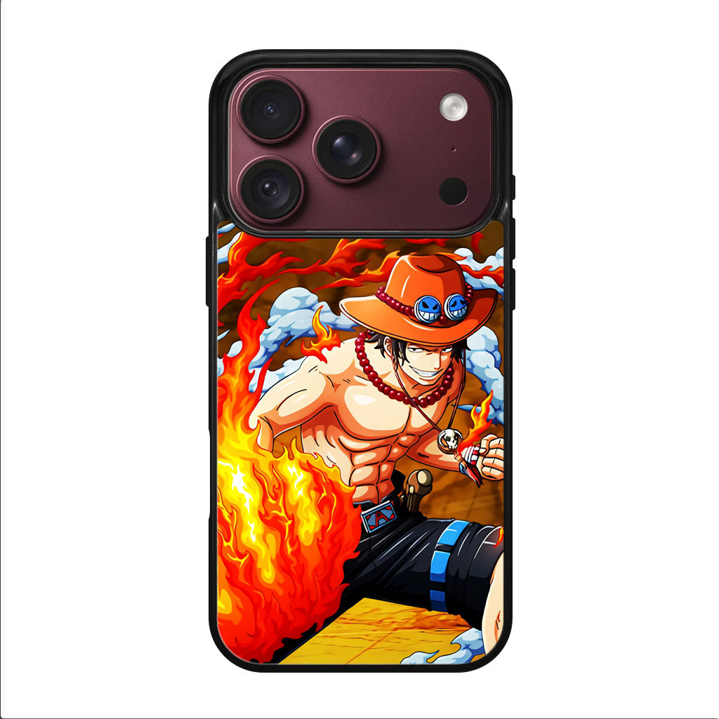Portgas D Ace Hiken iPhone 18 Pro / 18 Pro Max Case