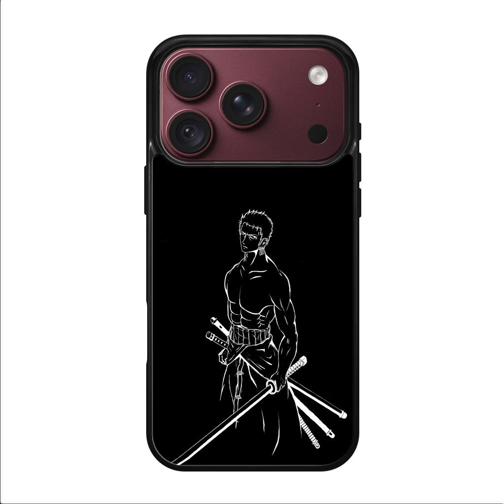 Roronoa Zoro Outlines iPhone 18 Pro / 18 Pro Max Case
