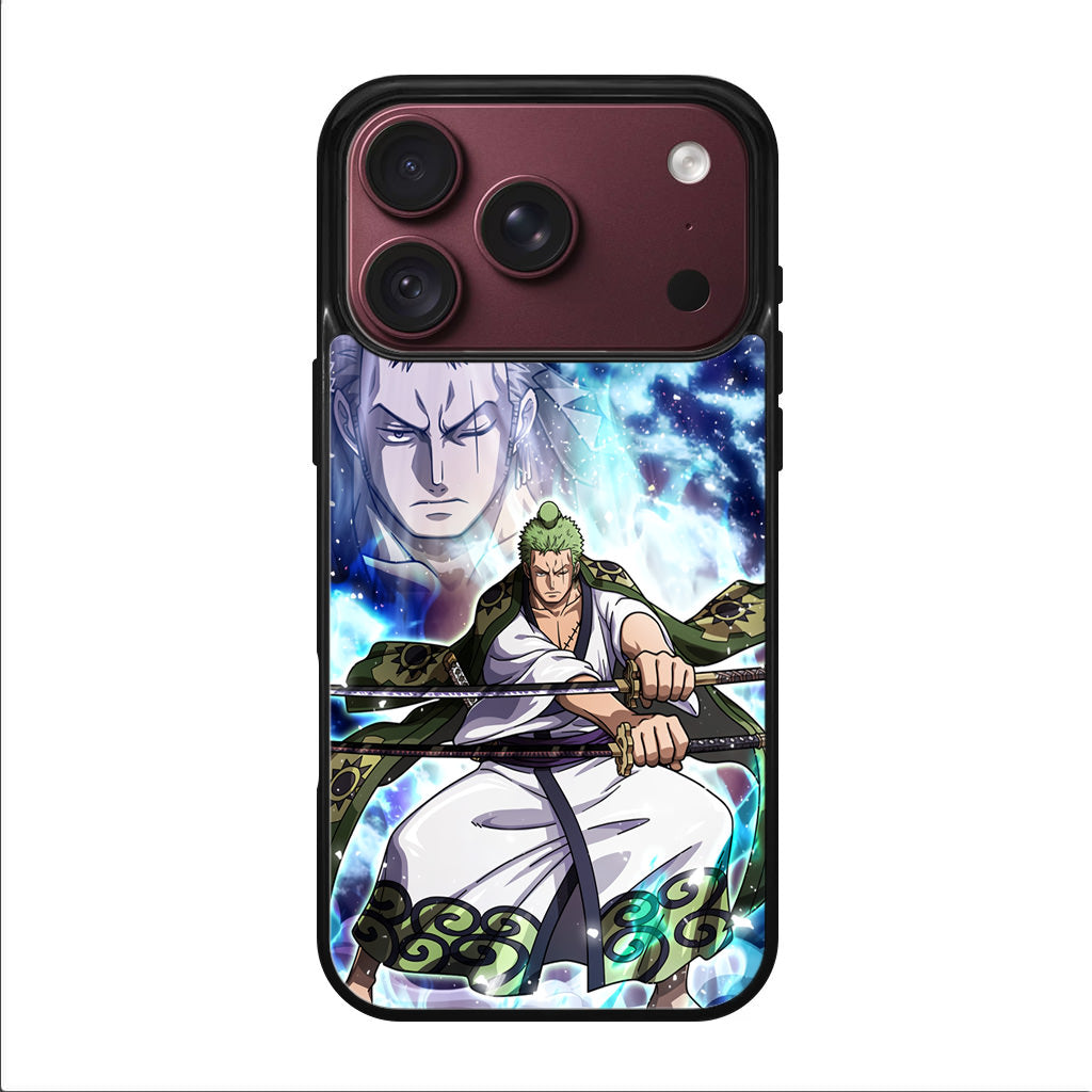 Zoro Two-Sword Style Arc Wano iPhone 18 Pro / 18 Pro Max Case