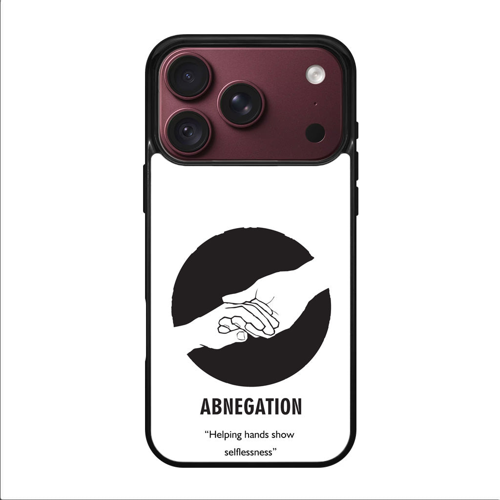 Abnegation Divergent Faction iPhone 18 Pro / 18 Pro Max Case