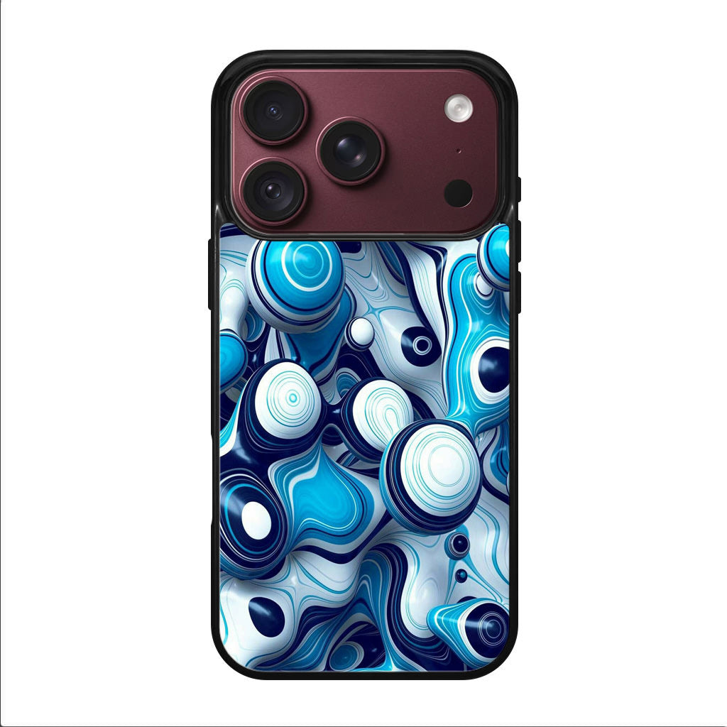 Abstract Art All Blue iPhone 18 Pro / 18 Pro Max Case