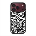 Abstract Black and White Background iPhone 18 Pro / 18 Pro Max Case