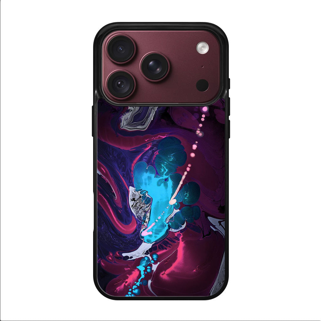 Abstract Purple Blue Art iPhone 18 Pro / 18 Pro Max Case