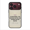 Albus Dumbledore Quote iPhone 18 Pro / 18 Pro Max Case