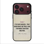 Albus Dumbledore Quote iPhone 18 Pro / 18 Pro Max Case