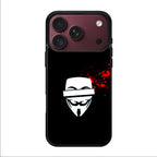 Anonymous Blood Splashes iPhone 18 Pro / 18 Pro Max Case