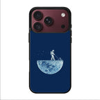 Astronaut Mowing The Moon iPhone 18 Pro / 18 Pro Max Case
