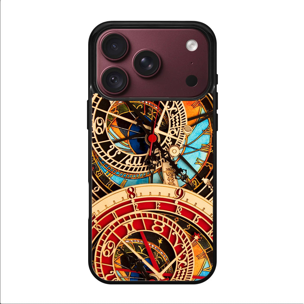 Astronomical Clock iPhone 18 Pro / 18 Pro Max Case