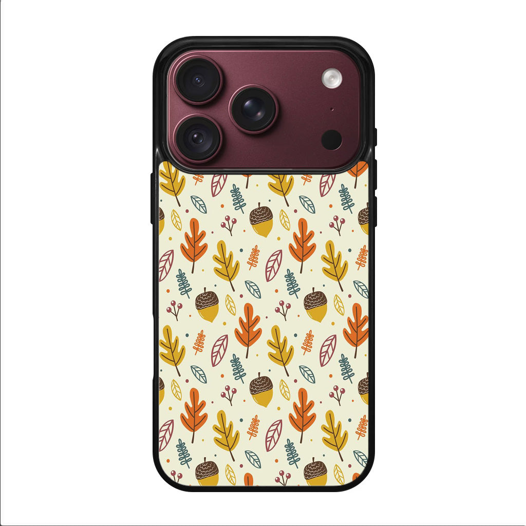 Autumn Things Pattern iPhone 18 Pro / 18 Pro Max Case