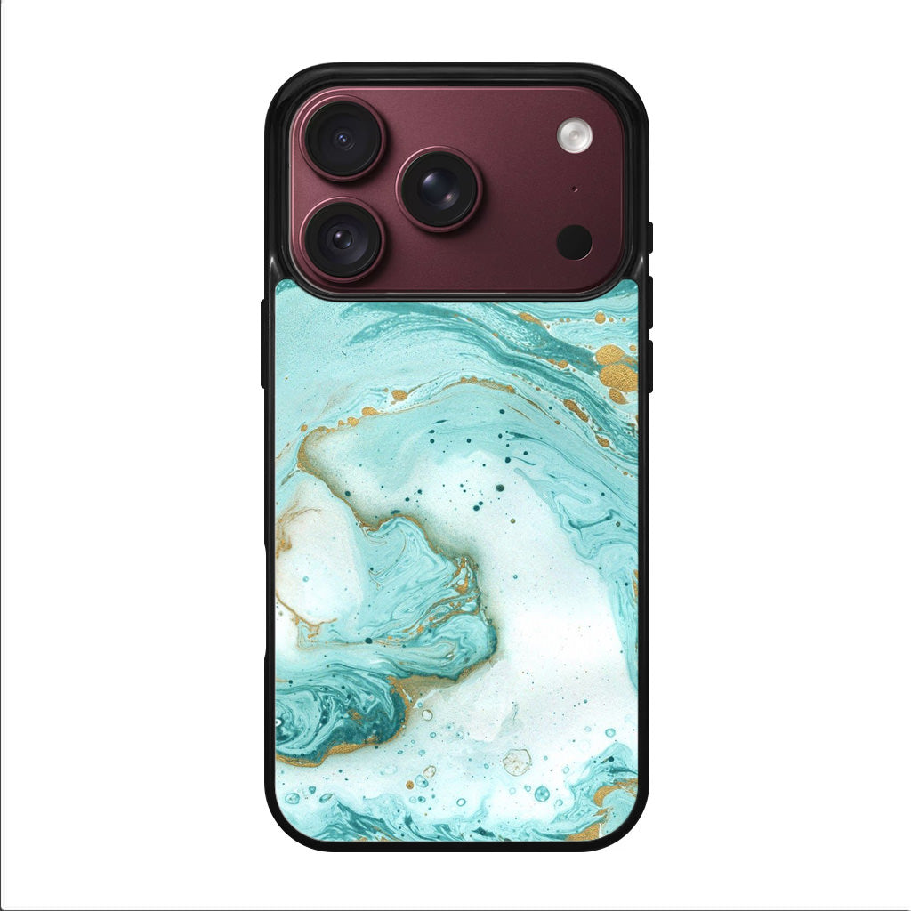 Azure Water Glitter iPhone 18 Pro / 18 Pro Max Case