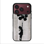 Banksy Girl With Balloons iPhone 18 Pro / 18 Pro Max Case