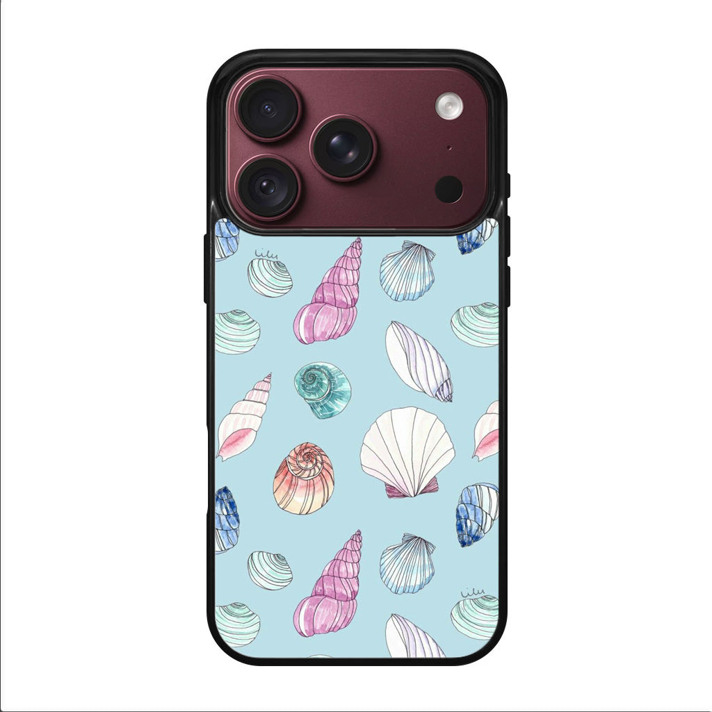 Beach Shells Pattern iPhone 18 Pro / 18 Pro Max Case