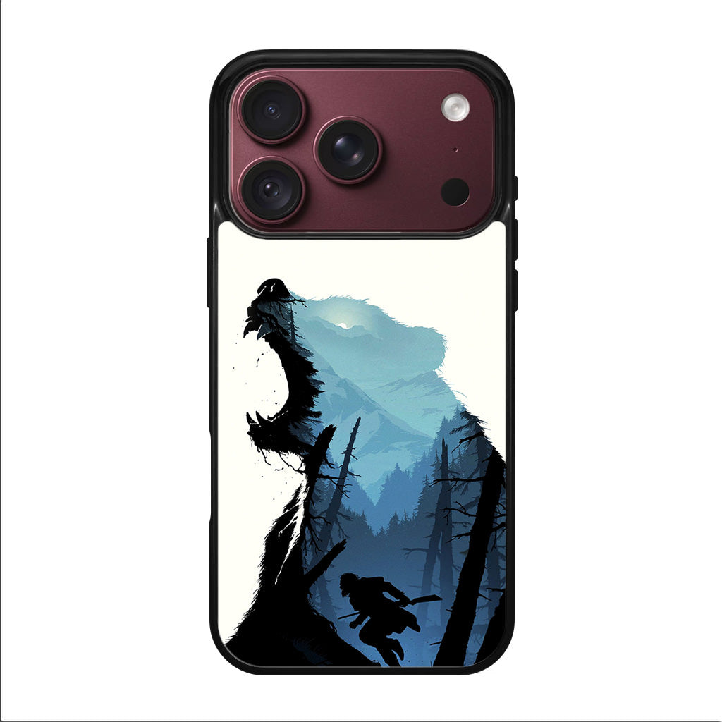Bear Hunter Art iPhone 18 Pro / 18 Pro Max Case