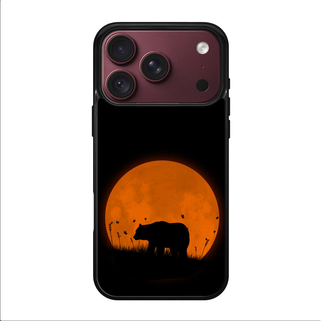Bear Silhouette iPhone 18 Pro / 18 Pro Max Case