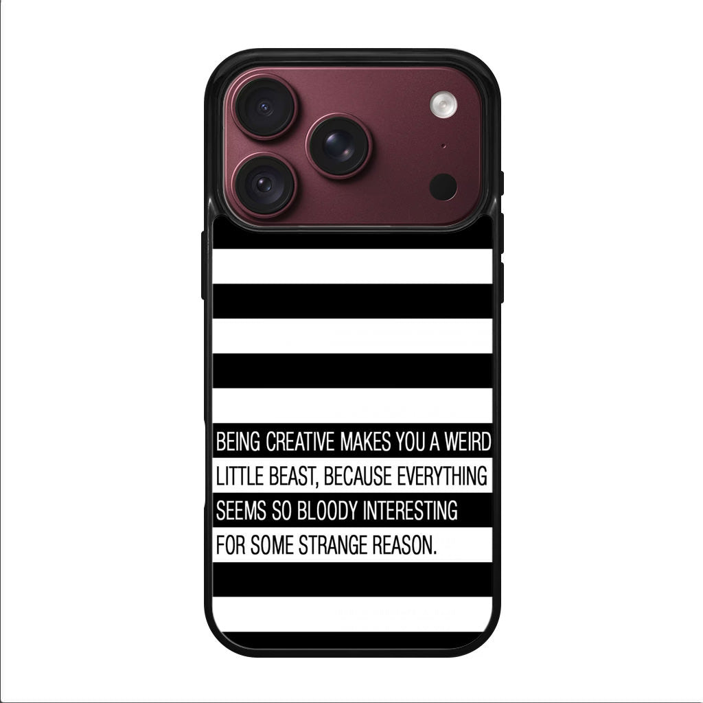 Being Creative Weird iPhone 18 Pro / 18 Pro Max Case