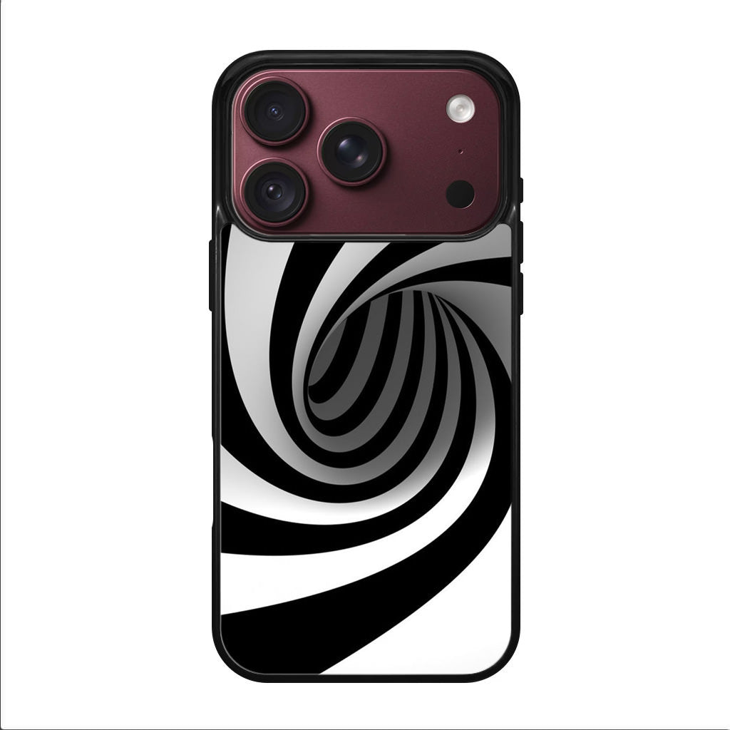 Black and White Twist iPhone 18 Pro / 18 Pro Max Case