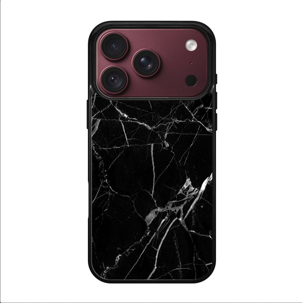 Black Marble iPhone 18 Pro / 18 Pro Max Case