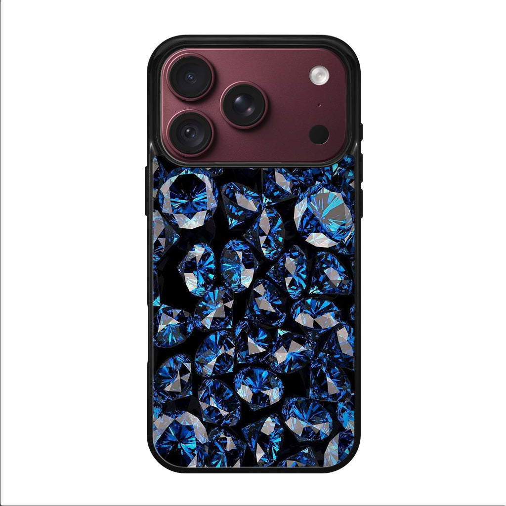 Blue Diamonds Pattern iPhone 18 Pro / 18 Pro Max Case