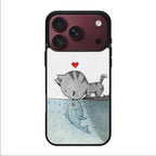 Cat Fish Kisses iPhone 18 Pro / 18 Pro Max Case