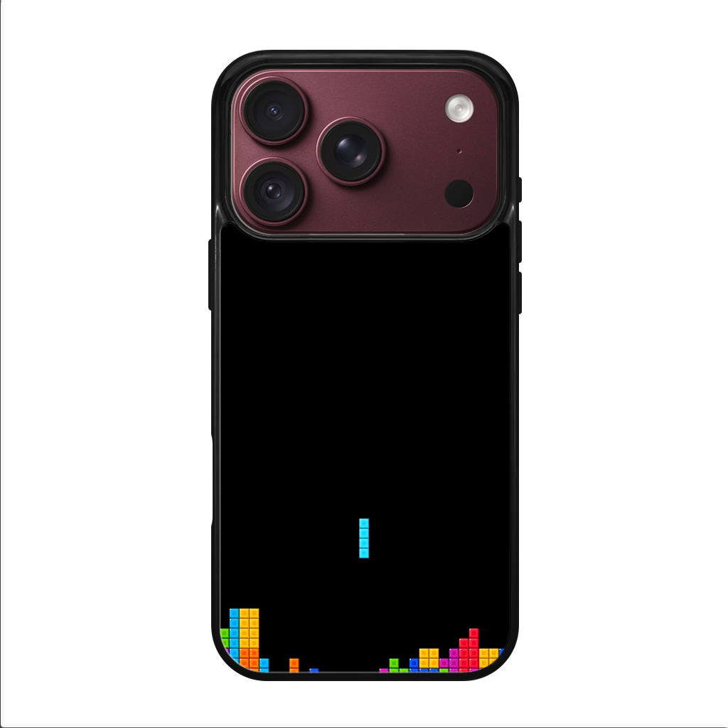 Classic Video Game Tetris iPhone 18 Pro / 18 Pro Max Case