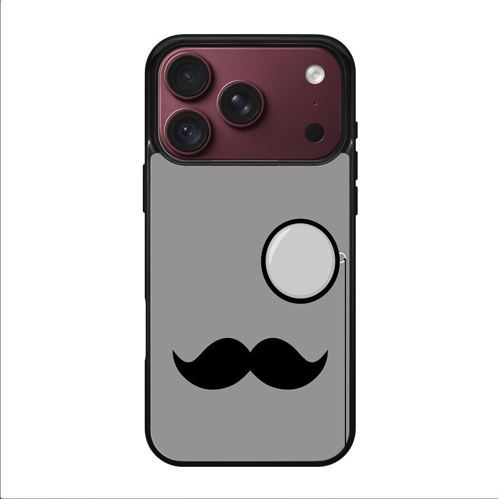 Classy Mustache iPhone 18 Pro / 18 Pro Max Case