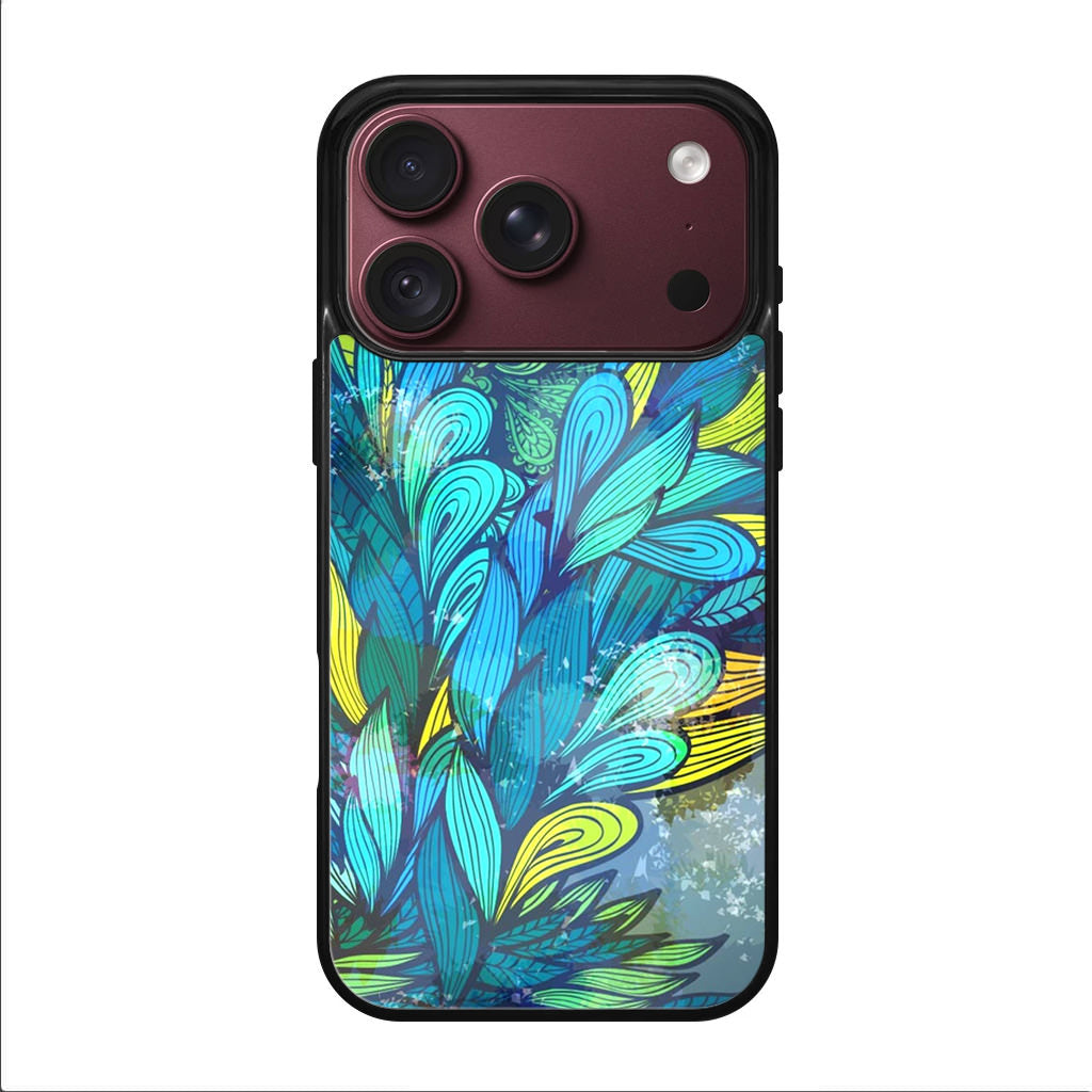 Colorful Art in Blue iPhone 18 Pro / 18 Pro Max Case