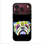Colorful Bulldog Art iPhone 18 Pro / 18 Pro Max Case