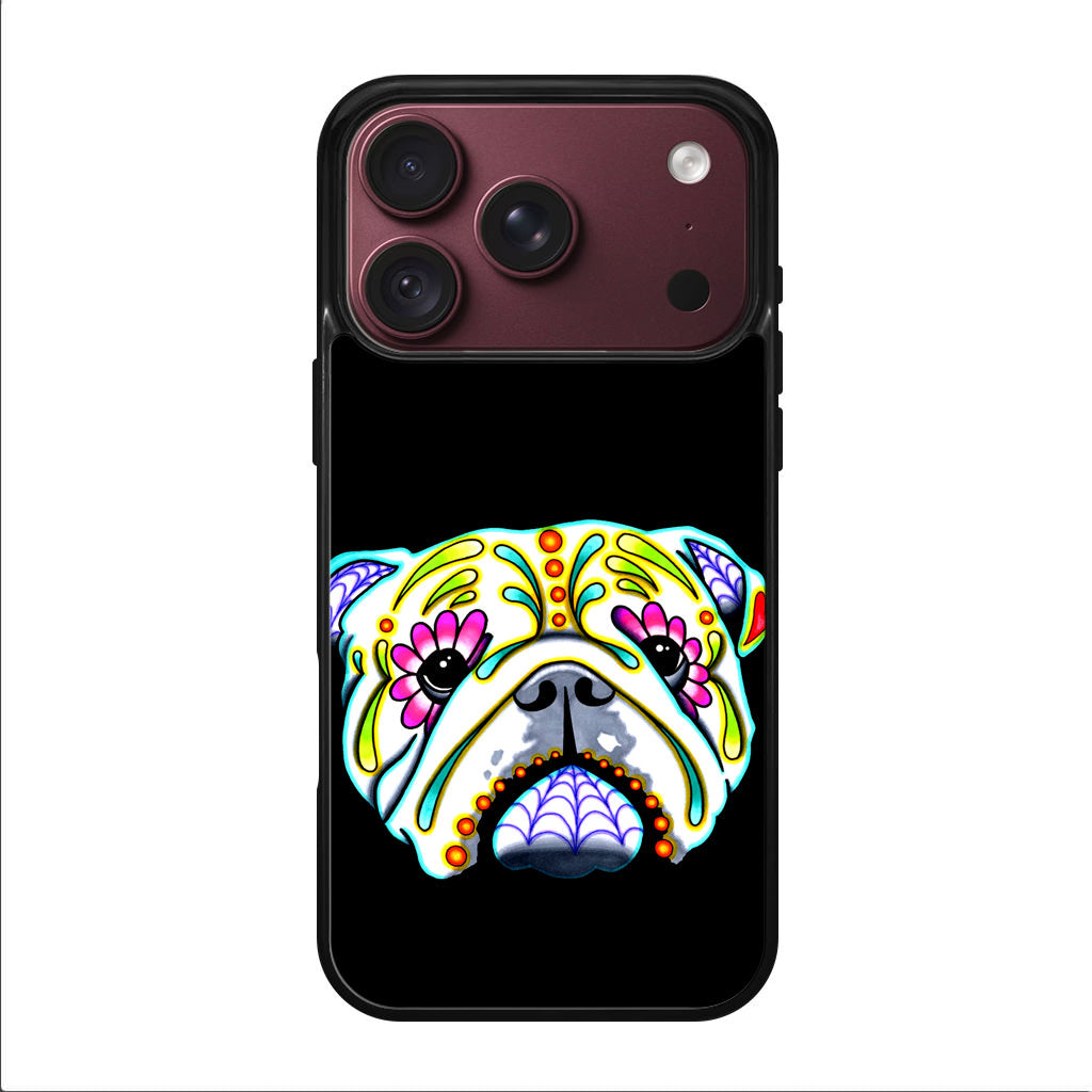 Colorful Bulldog Art iPhone 18 Pro / 18 Pro Max Case