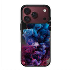 Colorful Dust Art on Black iPhone 18 Pro / 18 Pro Max Case