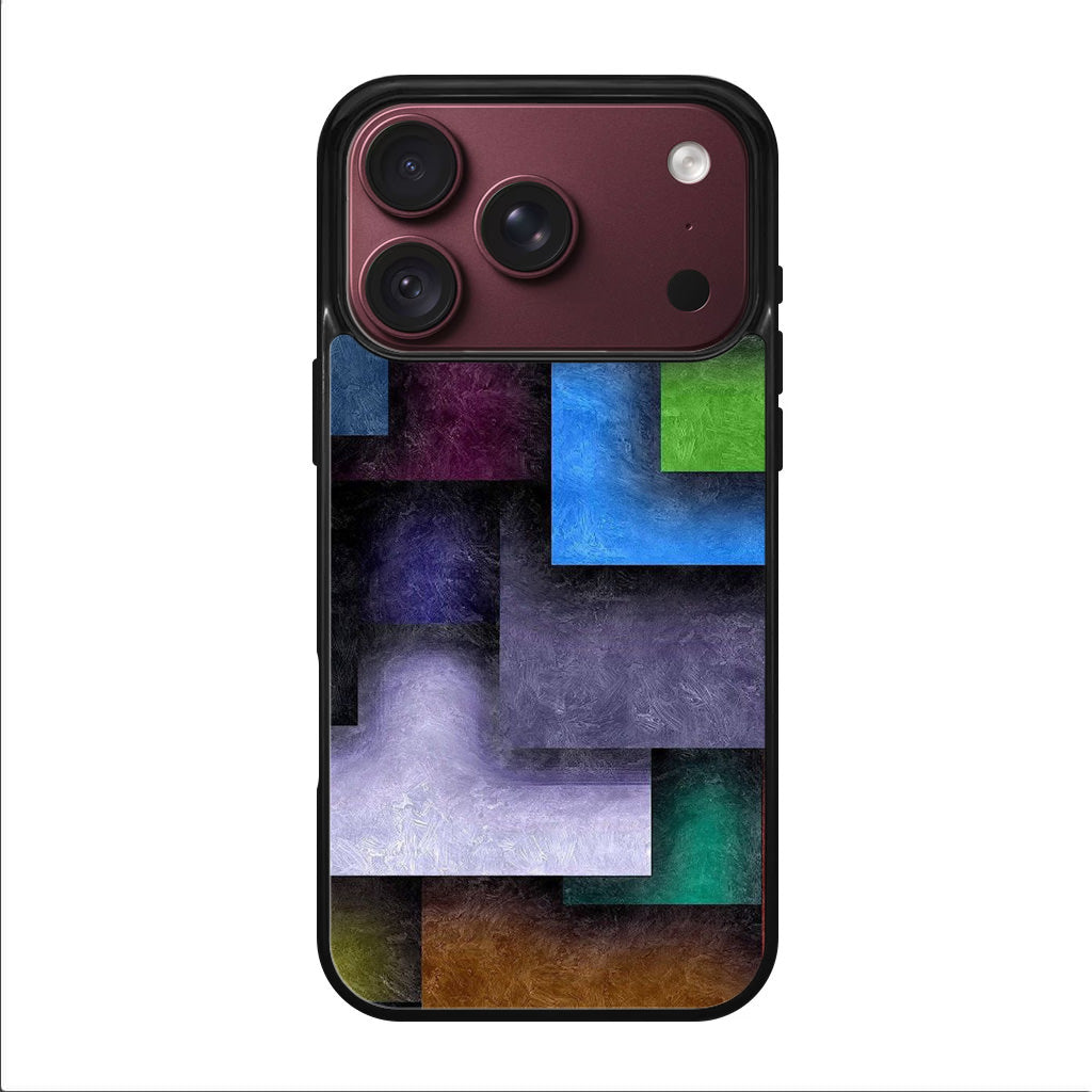 Colorful Rectangel Art iPhone 18 Pro / 18 Pro Max Case