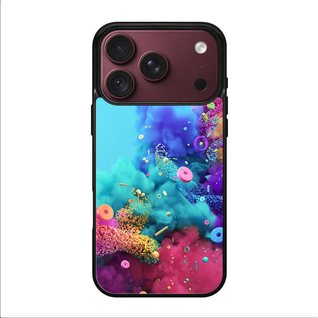 Colorful Smoke Boom iPhone 18 Pro / 18 Pro Max Case