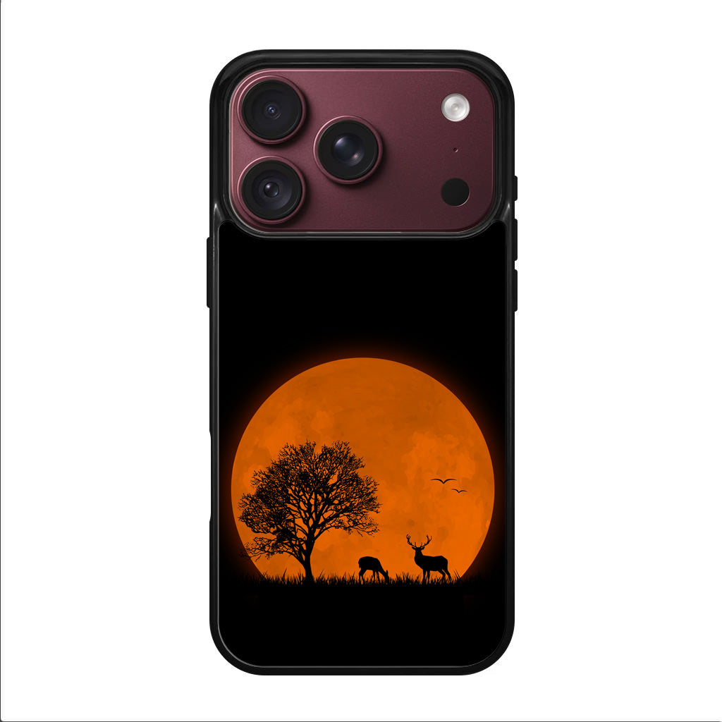 Deer Silhouette iPhone 18 Pro / 18 Pro Max Case
