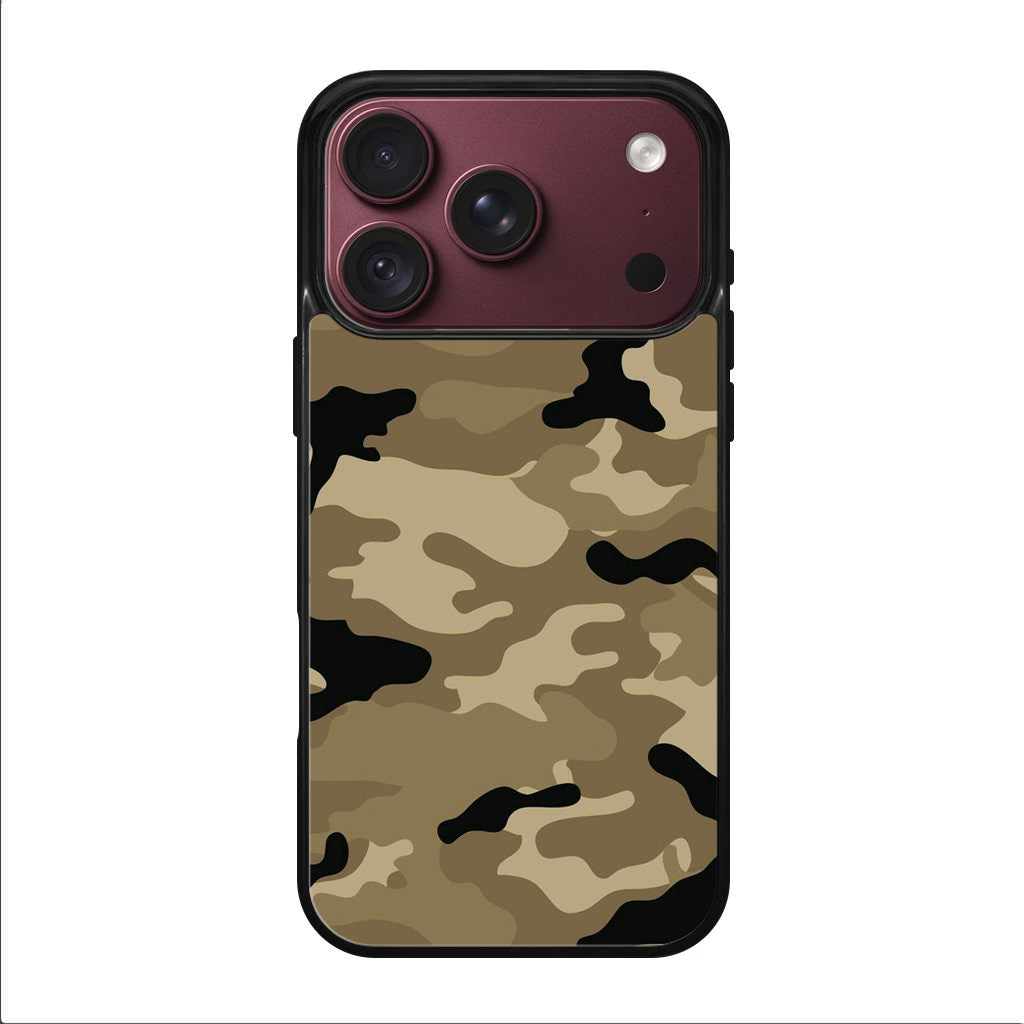 Desert Military Camo iPhone 18 Pro / 18 Pro Max Case