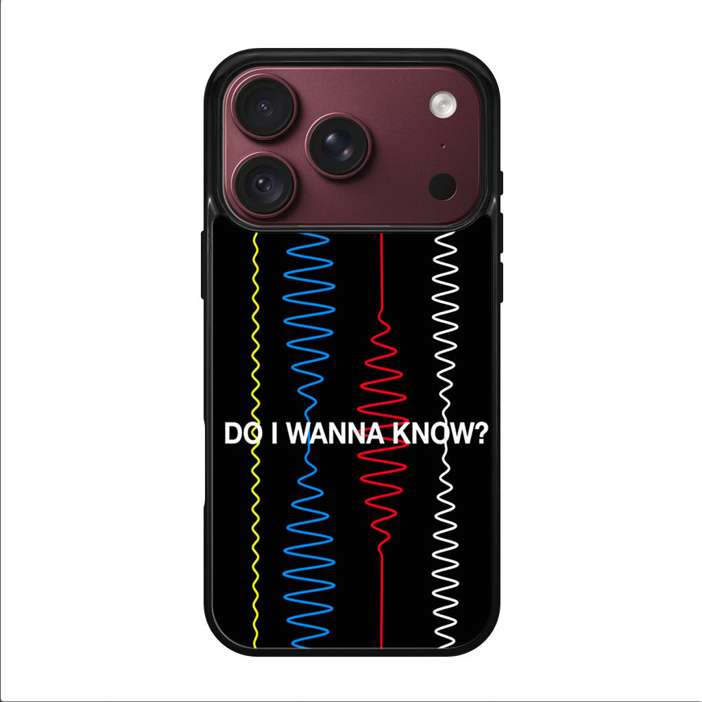 Do I Wanna Know Four Strings iPhone 18 Pro / 18 Pro Max Case