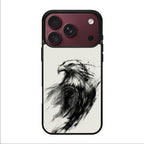 Eagle Art Black Ink iPhone 18 Pro / 18 Pro Max Case