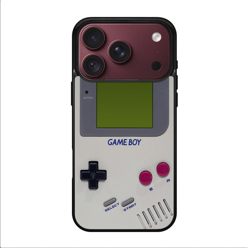 Game Boy Grey Model iPhone 18 Pro / 18 Pro Max Case