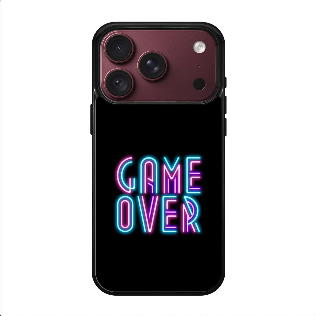 Game Over Neon iPhone 18 Pro / 18 Pro Max Case