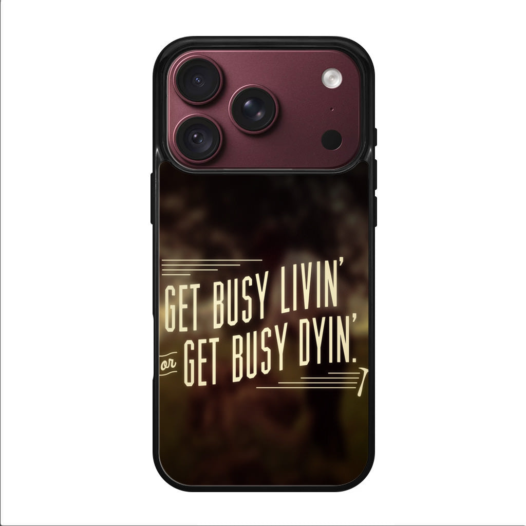 Get Living or Get Dying iPhone 18 Pro / 18 Pro Max Case