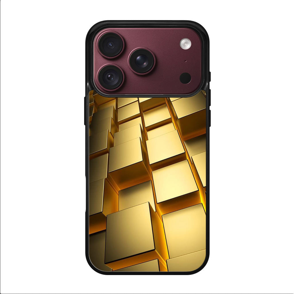Golden Cubes iPhone 18 Pro / 18 Pro Max Case