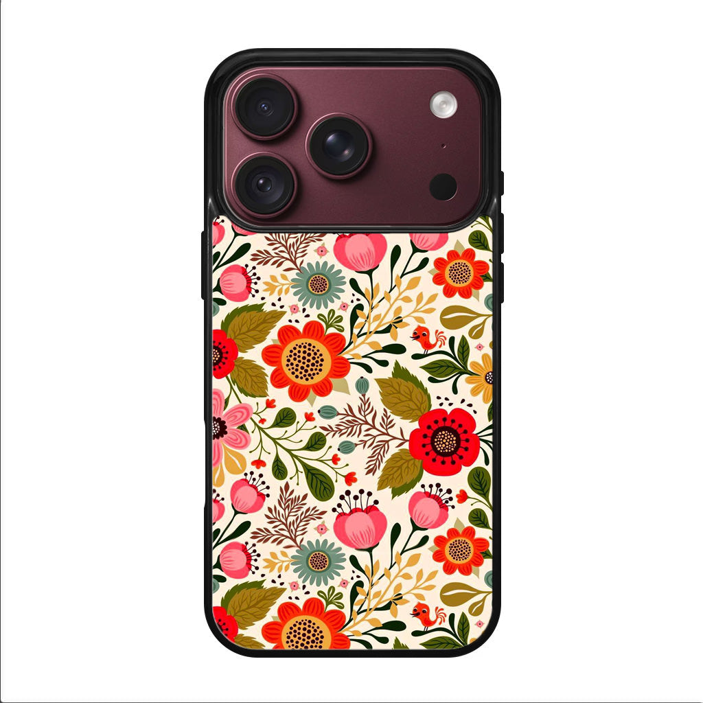 Hello Spring Pattern iPhone 18 Pro / 18 Pro Max Case