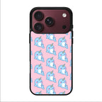 Horned Whales Pattern iPhone 18 Pro / 18 Pro Max Case