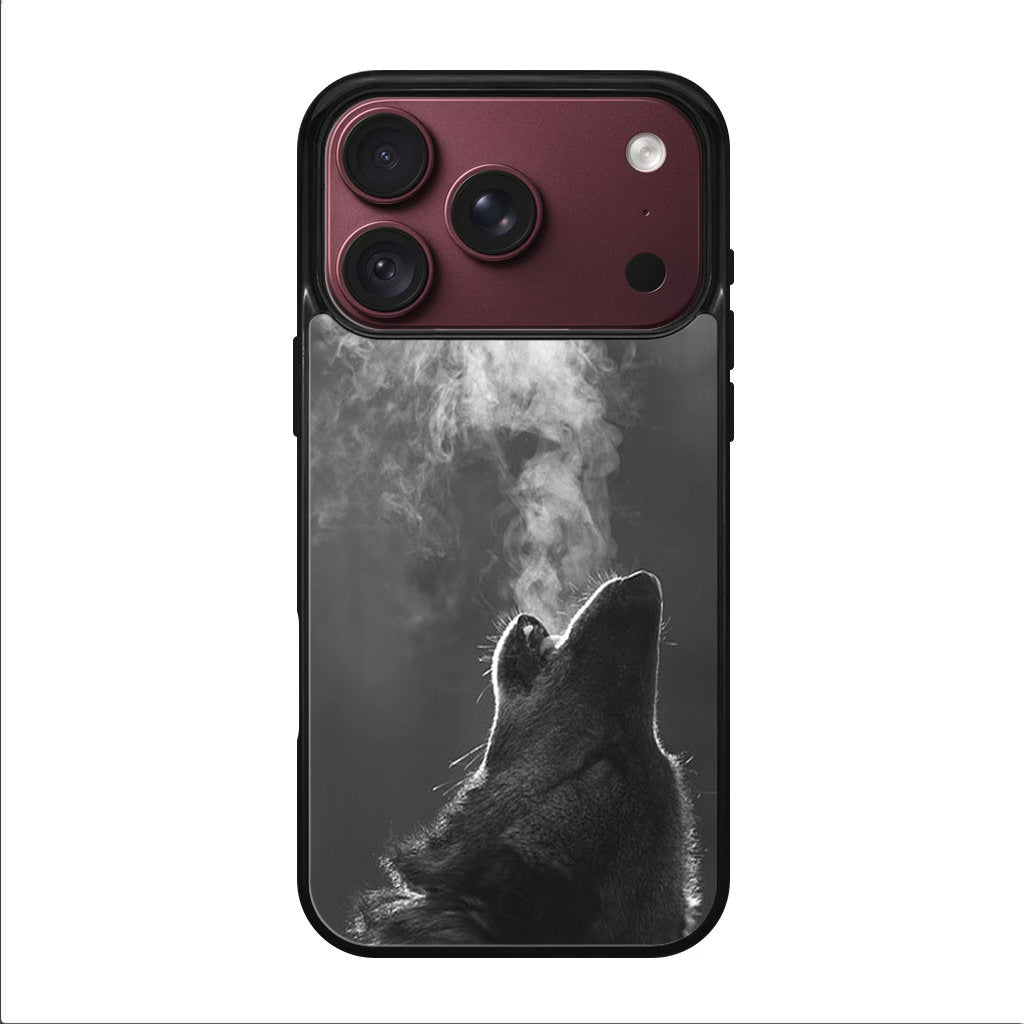 Howling Wolves Black and White iPhone 18 Pro / 18 Pro Max Case